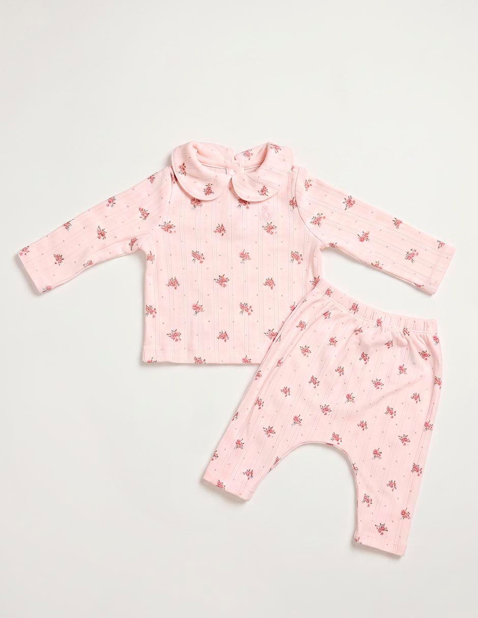 Conjunto de algodón para niña 2 piezas 4
