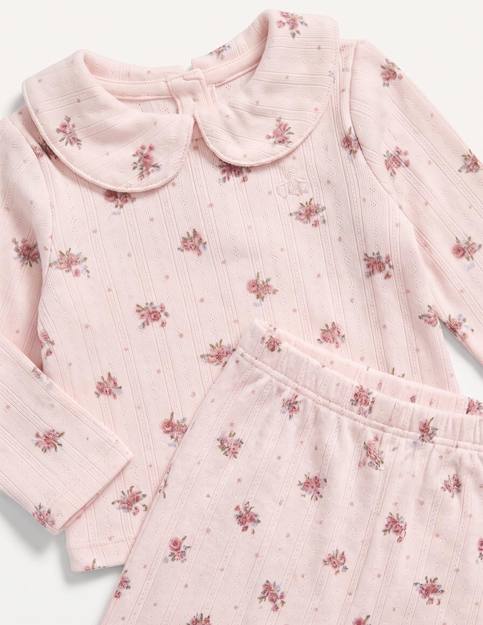 Conjunto de algodón para niña 2 piezas 6