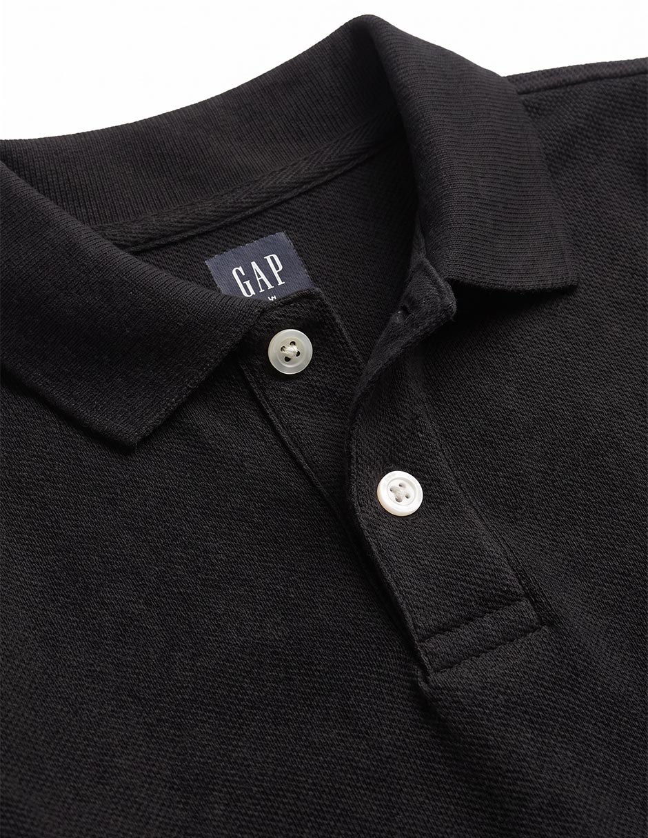 Playera tipo polo para niño