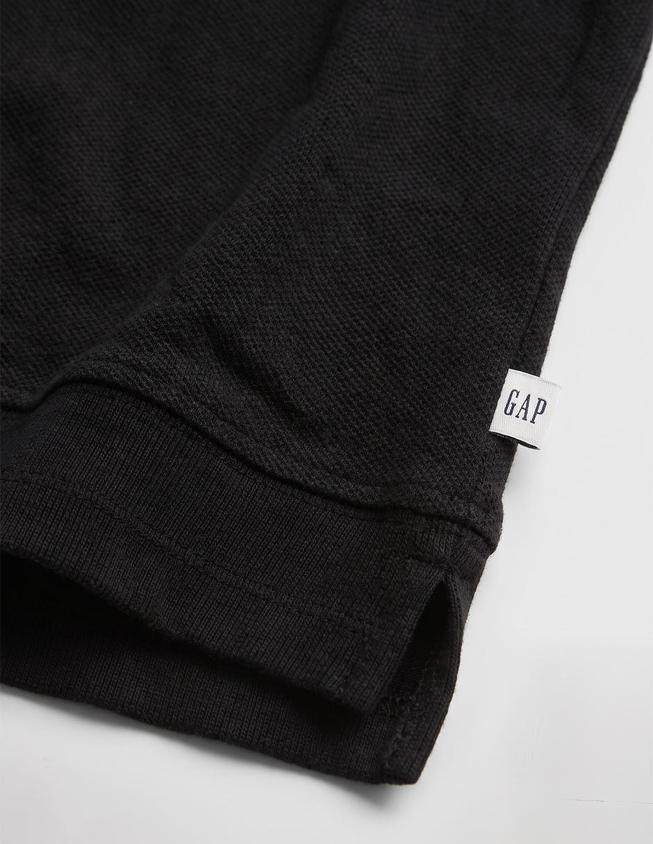 Playera tipo polo para niño
