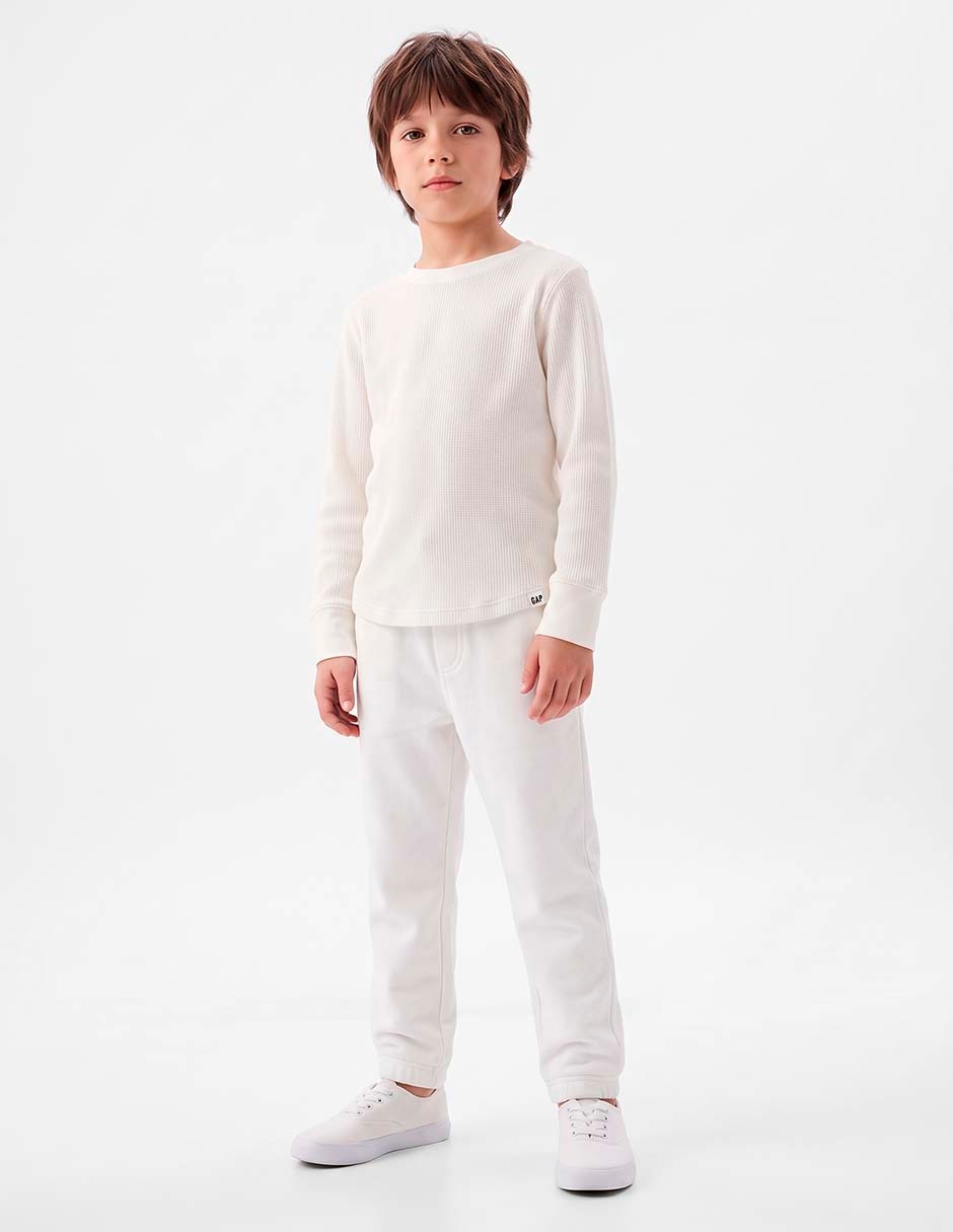 Playera manga larga para niño