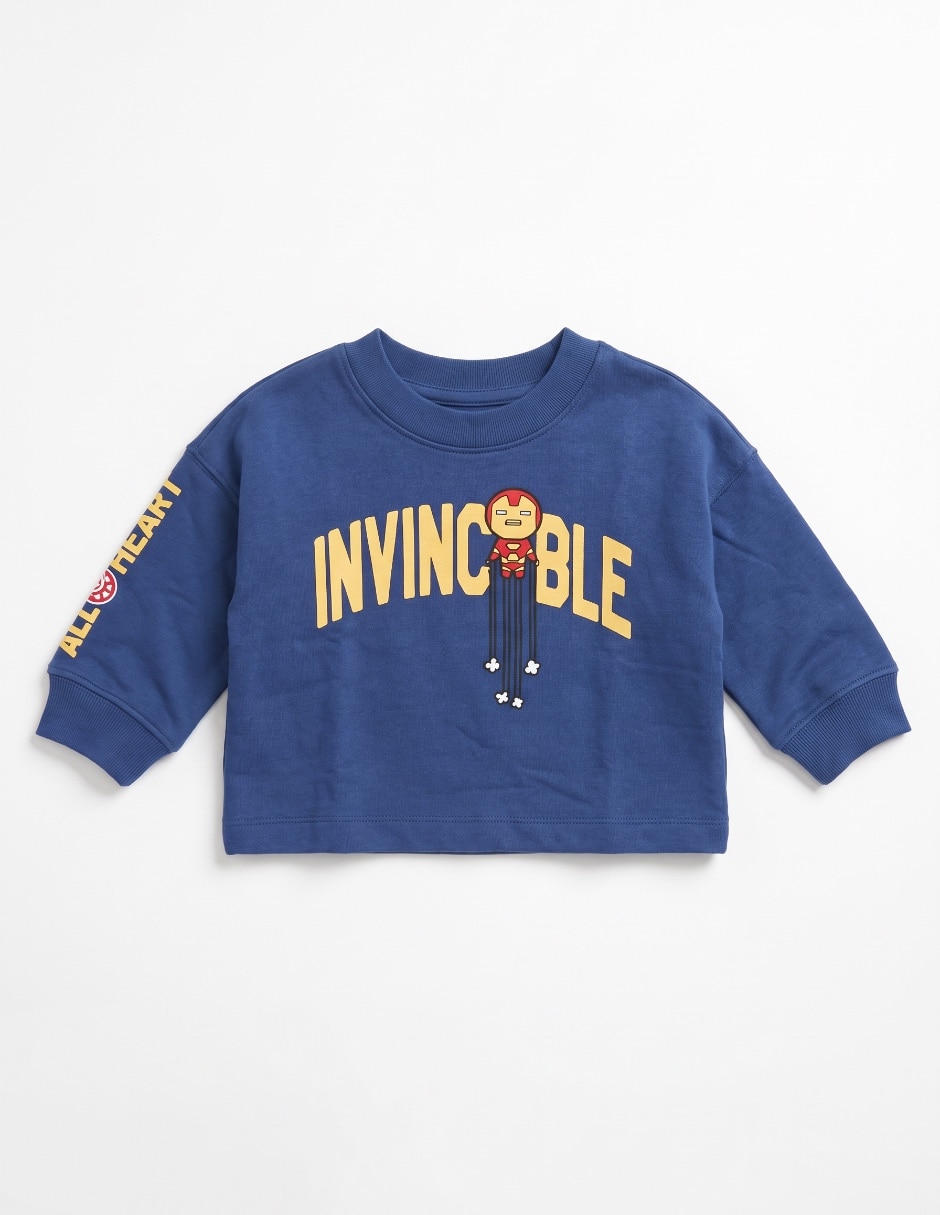 Playera Iron Man manga corta para niño 3