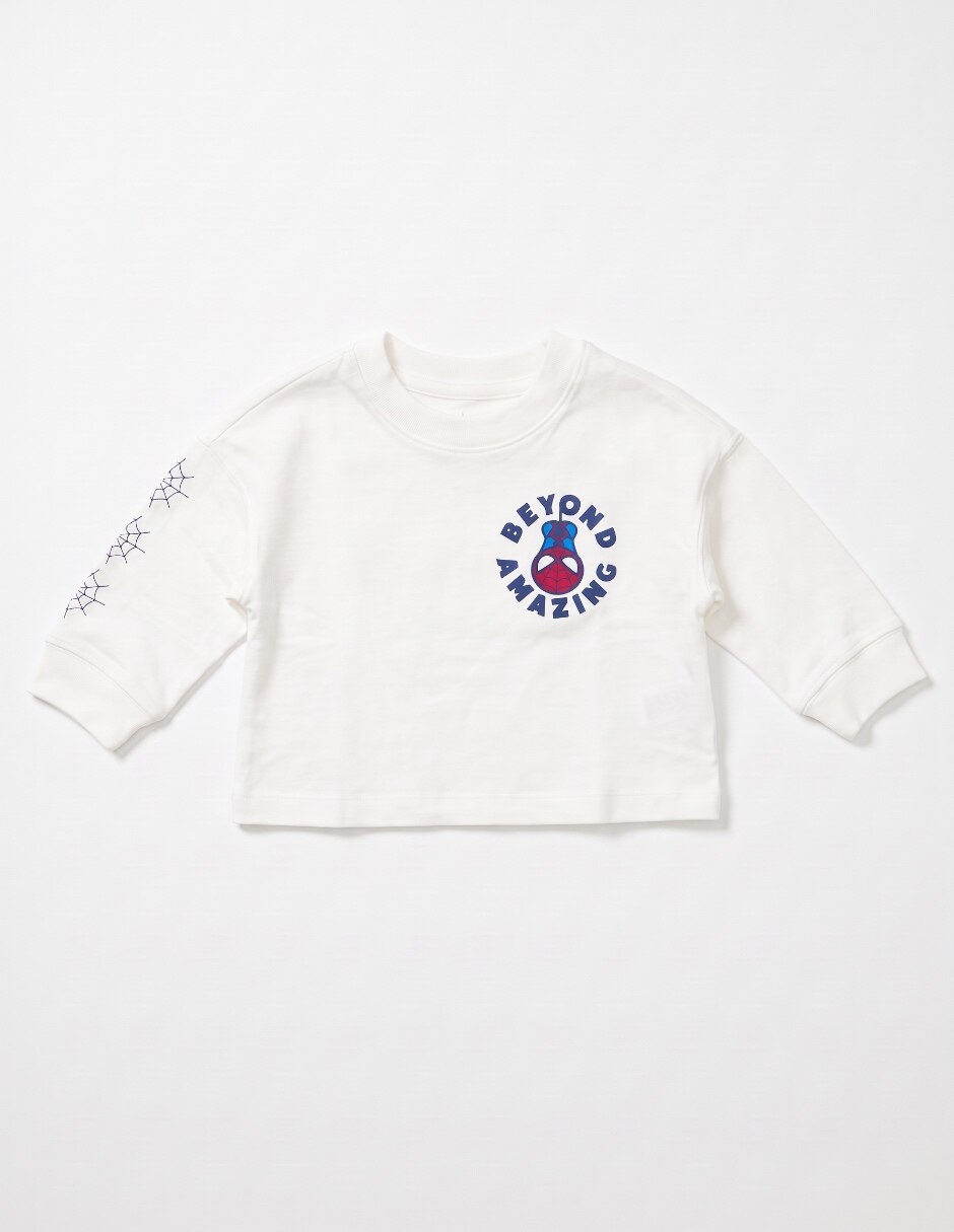 Playera Spider-Man manga larga para niño 3