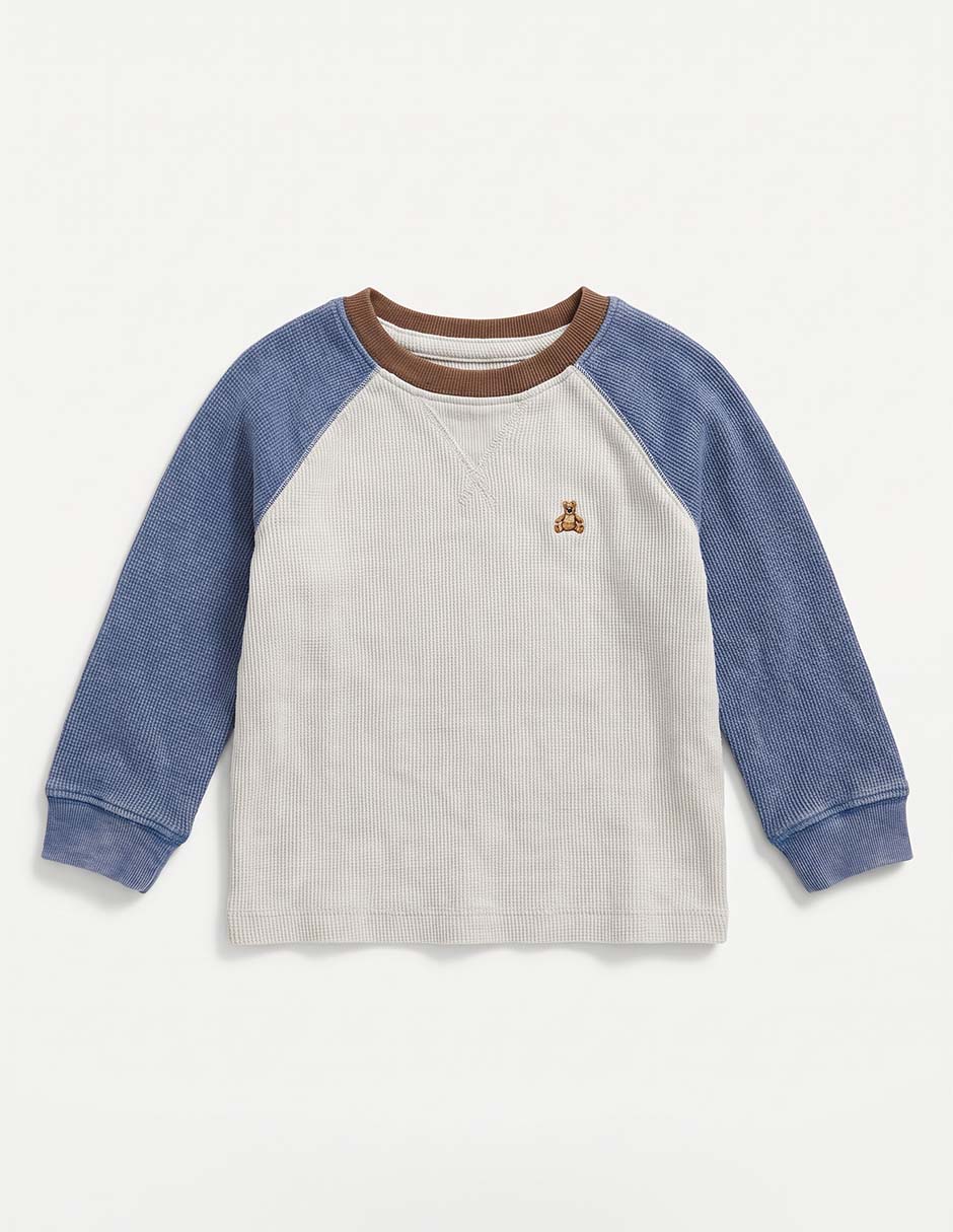Playera manga larga para bebé 4