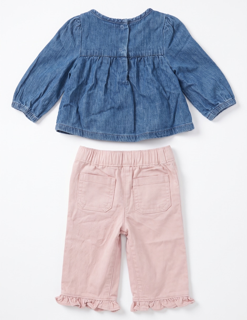 Conjunto casual para bebé niña 2