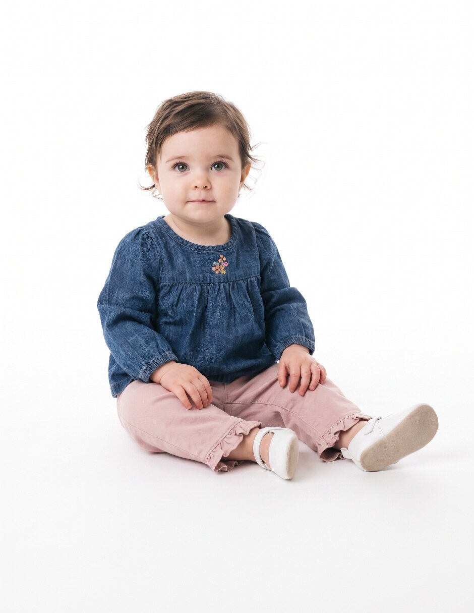 Conjunto casual para bebé niña 4