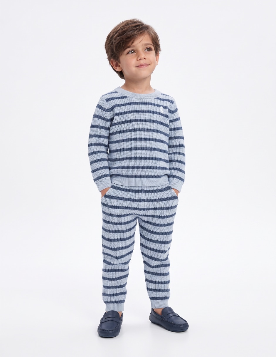 Conjunto casual de algodón para bebé niño Conjunto casual de algodón para bebé niño