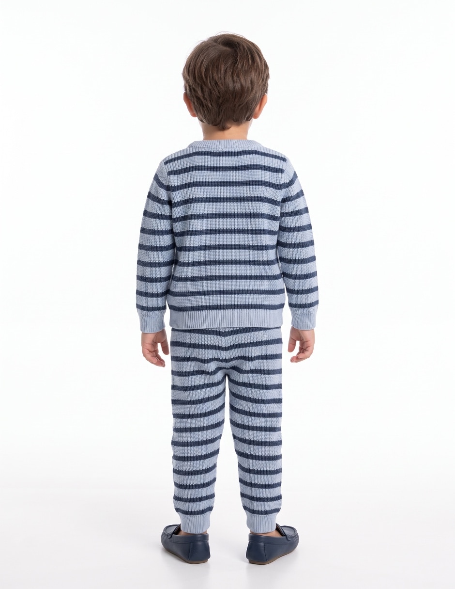 Conjunto casual de algodón para bebé niño 2