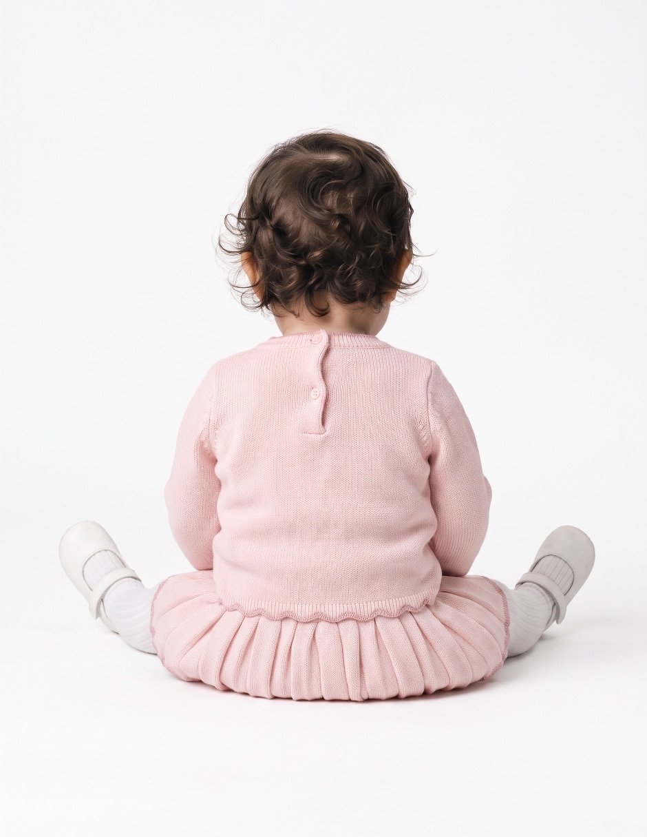Conjunto casual de algodón para bebé niña 2