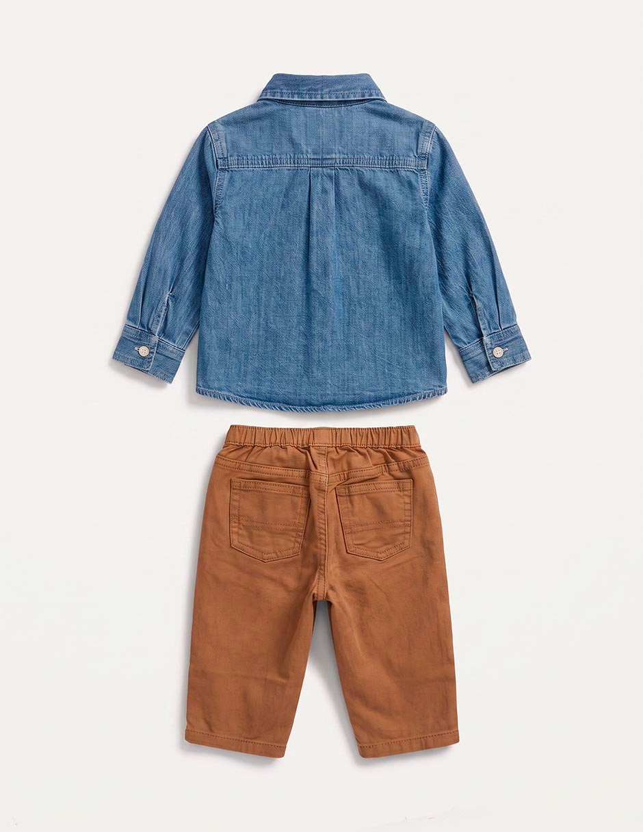 Conjunto de algodón para niño 2 piezas 5