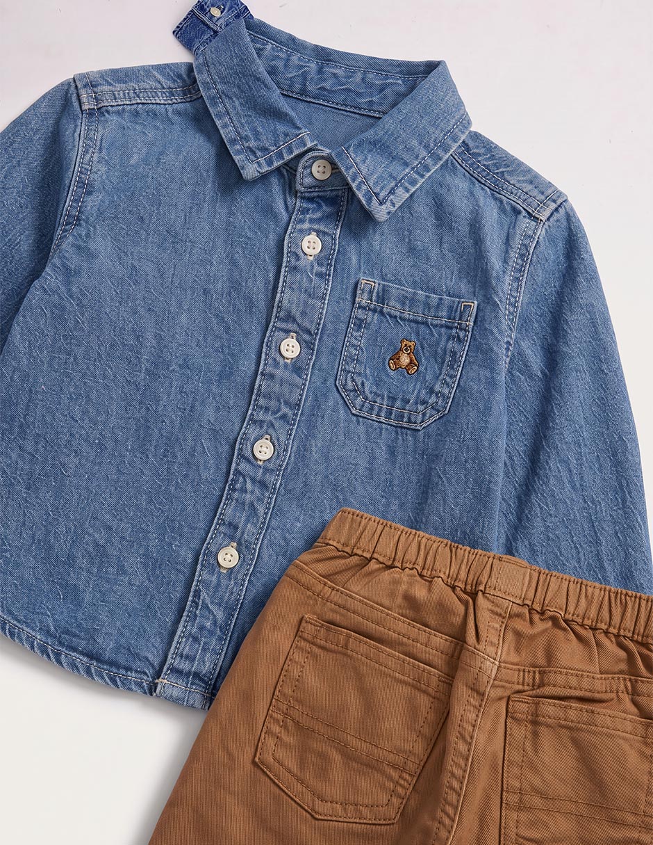 Conjunto de algodón para niño 2 piezas 4