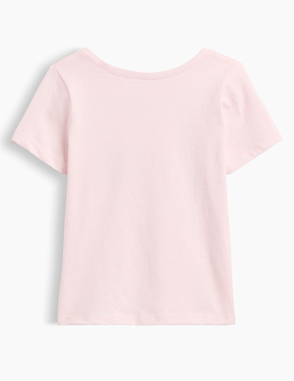 Playera manga corta para niña 3