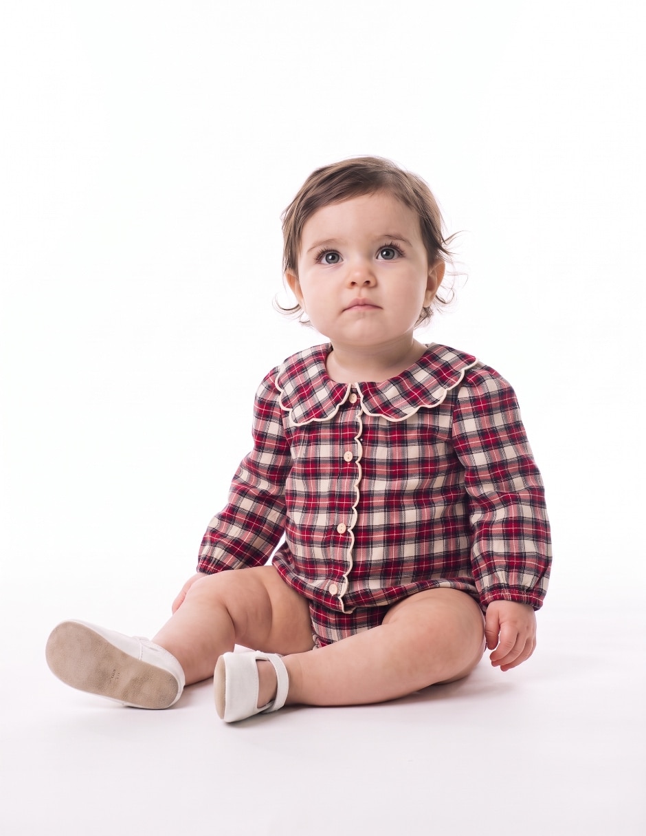 Jumpsuit de algodón para bebé niña Jumpsuit de algodón para bebé niña