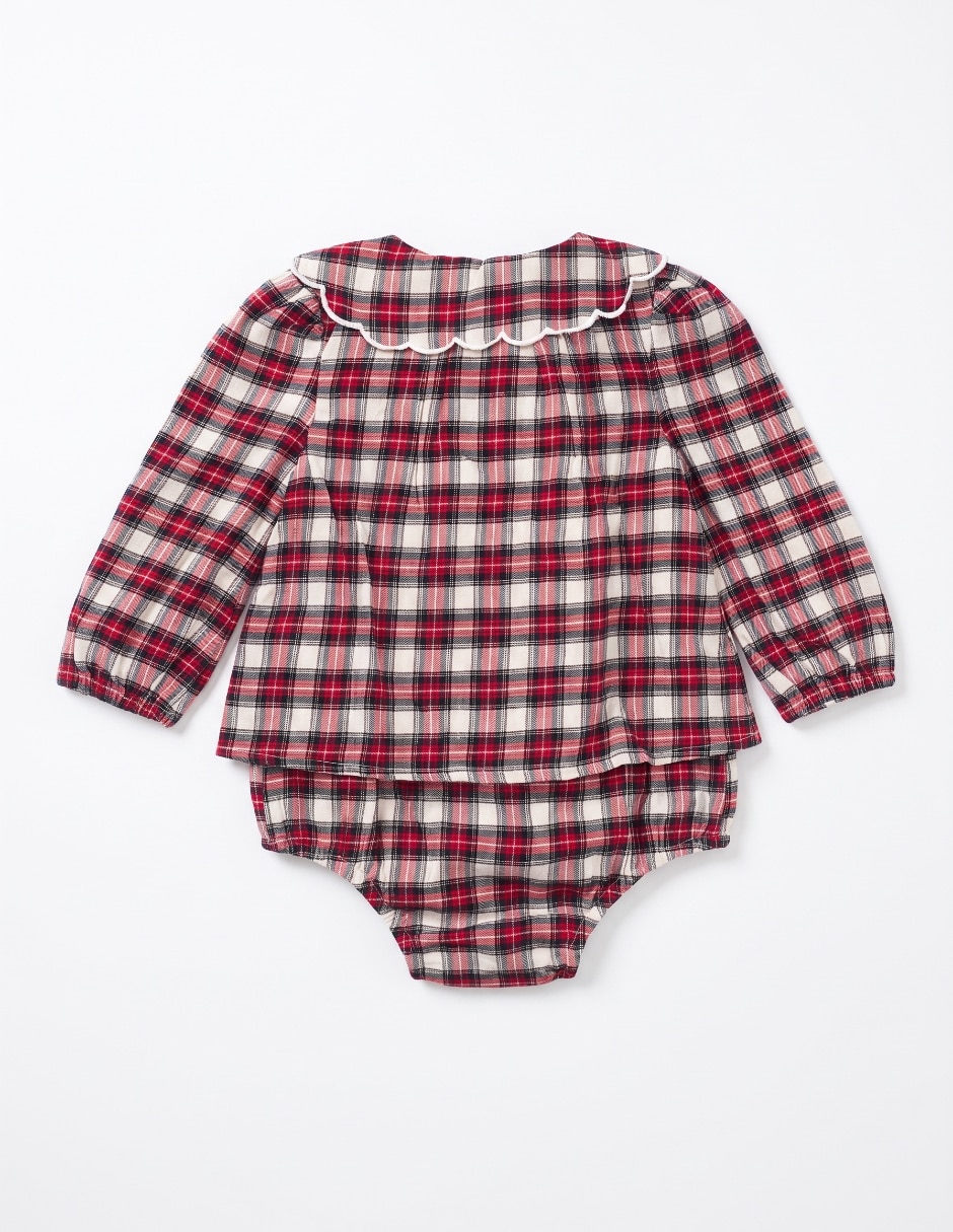 Jumpsuit de algodón para bebé niña 4