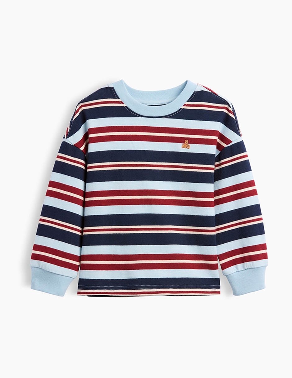 Playera manga larga para niño Playera manga larga para niño