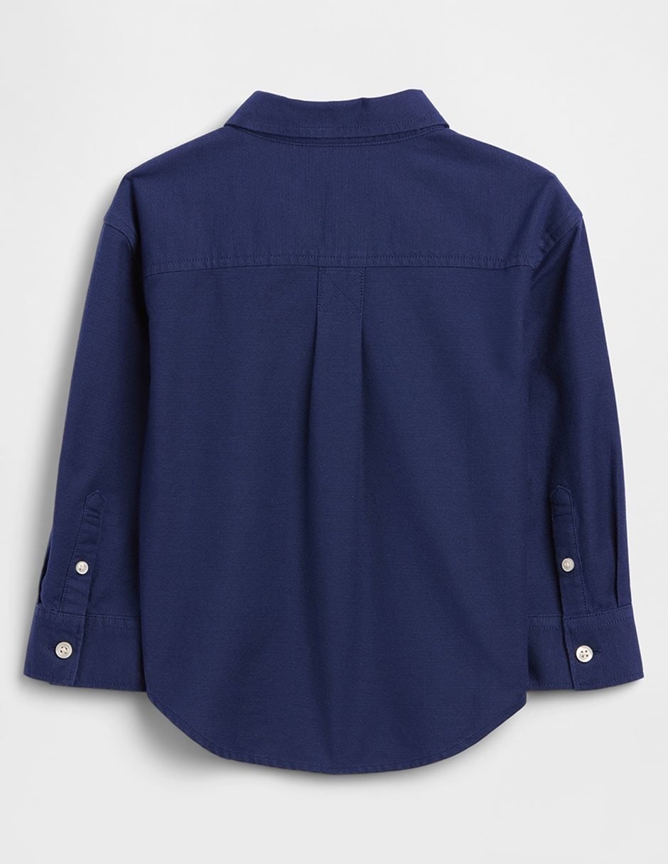 Camisa casual manga larga para niño 3