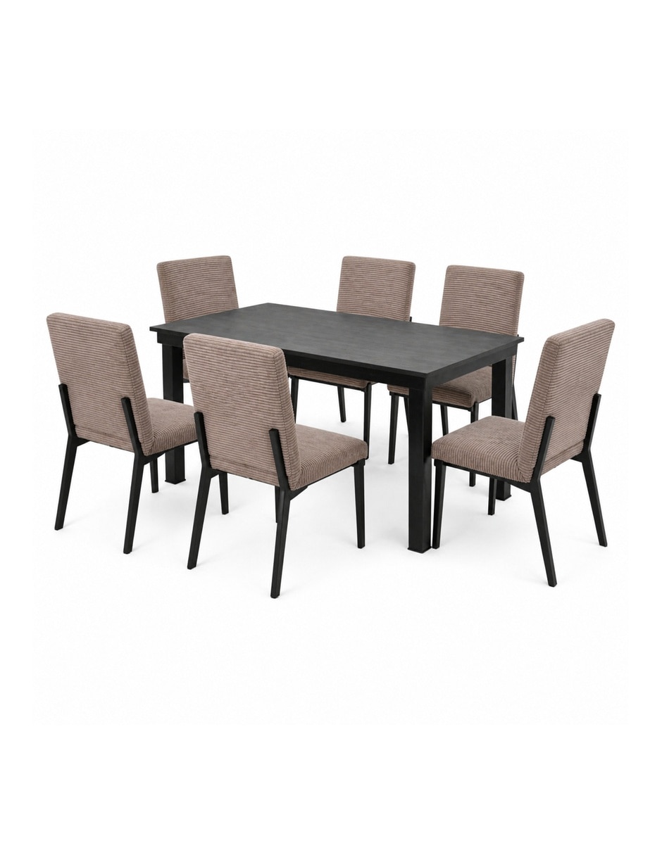 Comedor Zovi + Zenta Sochic para 6 personas de MDF